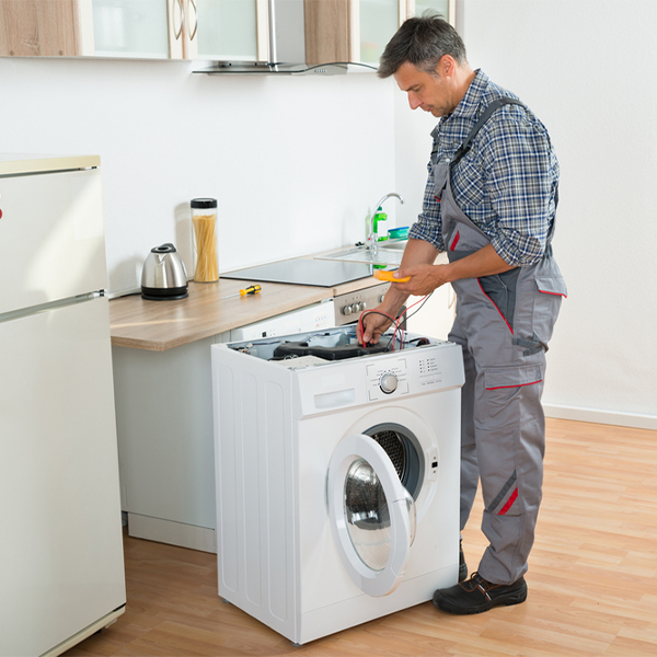 can you walk me through the steps of troubleshooting my washer issue in Pena Blanca